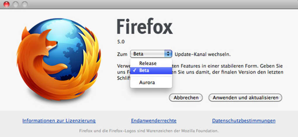 descargar firefox para mac os x 10.5.8
